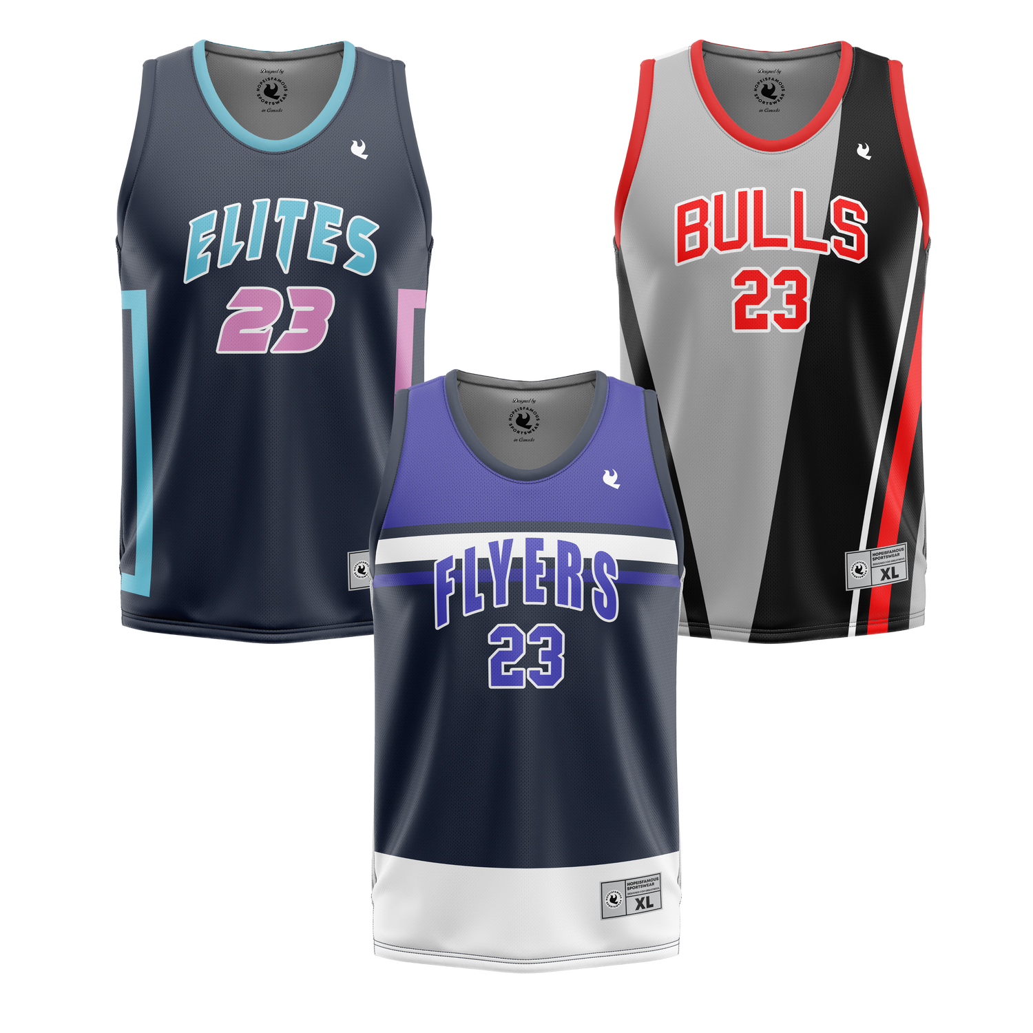 HIF Custom Single Basketball Jersey